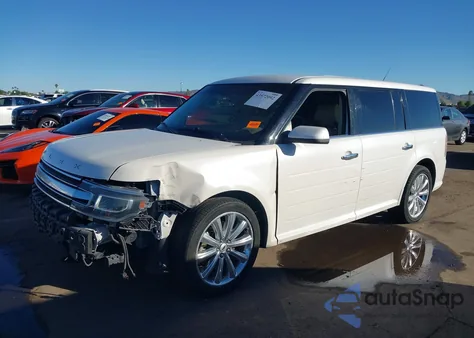 2014 Ford Flex Limited из США, поврежденный, VIN 2FMGK5D8XEBD21082